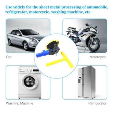 auto kamp prikolice: Nov vakum alat za popravku limarije. Pritisne se tri do šest puta na — 4