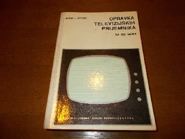 Knjige i stripovi: Knjiga Opravka televizijskih prijemnika sa 130 šema (Zoran L — 4