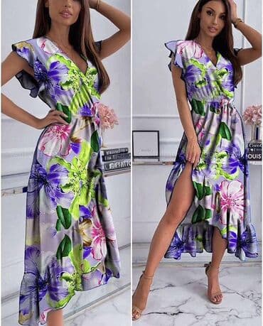 srebrna haljina kakve cipele: Color - Multicolored, Other sleeves — 2