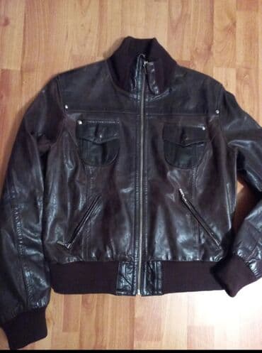 zara farmerice za devojcice: Leather jacket, 152-158 — 4