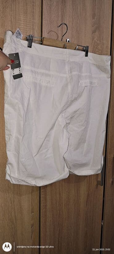 svecane pantalone i tunike: 6XL (EU 52), Pamuk, bоја - Bela — 6