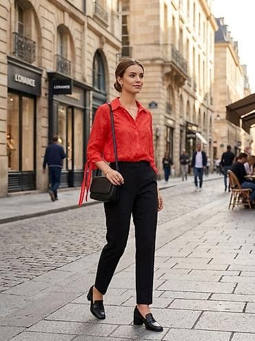 C&A – Canda: ženska košulja od lagane, poluprozirne tkanine u