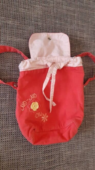 pull and bear dostava: Kid's backpack, For girls, color - Red — 3