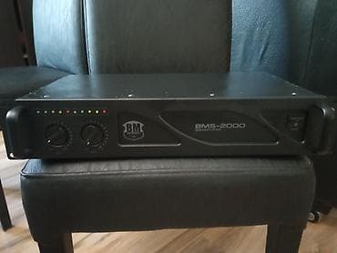 antene za radio stanice: BM Sonic BMS-2000 – profesionalno pojačalo - Model: BMS-2000 Pro — 5