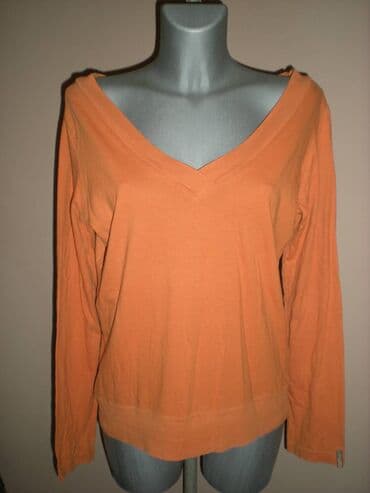 push up helanke new yorker: 2XL (EU 44), Cotton, Single-colored, color - Orange — 1