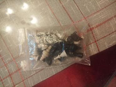 patike za decu jordan: Male magnetne figure na magnet za sah.16 crnih i 16 belih — 4