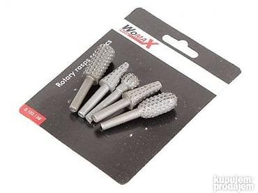 Set glodala 5 komada. - Set grubih burgija (5 kom) - Pet razlicitih