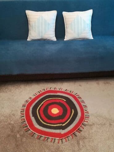 tepisi od memorijske pene: Oriental rugs, Round, color - Multicolored — 4