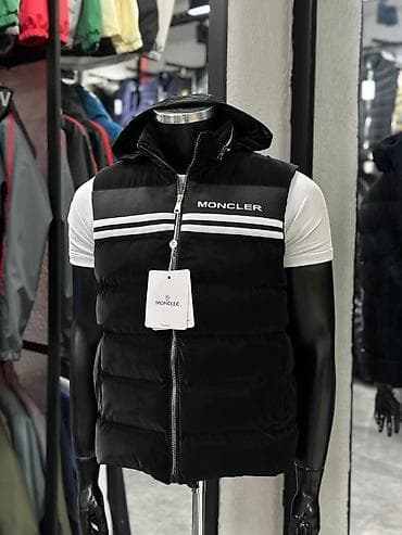 muski prsluci armani: Prsluk Moncler, bоја - Crna — 1