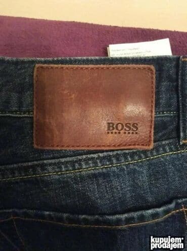 new yorker sombor – слике: Original Hugo Boss farmerice 33 100% cotton Polustruk 44-5cm duzina — 2