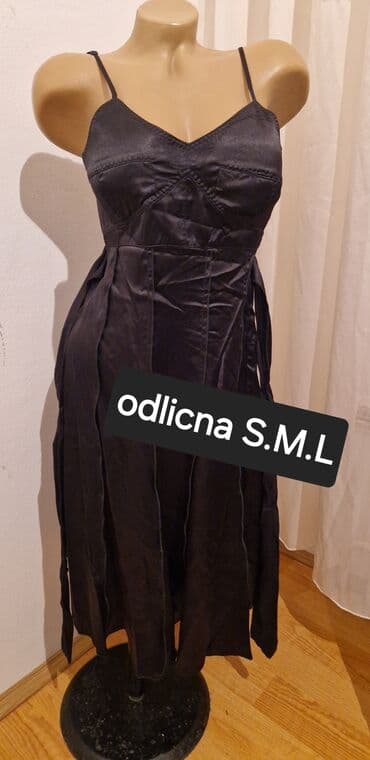 haljine sečene ispod grudi: 9Fashion Woman M (EU 38), bоја - Ljubičasta, Večernji, maturski, Na bretele — 4