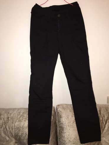 push up pantalone: Imaju elastina,duboki struk farmerke m,l br — 1