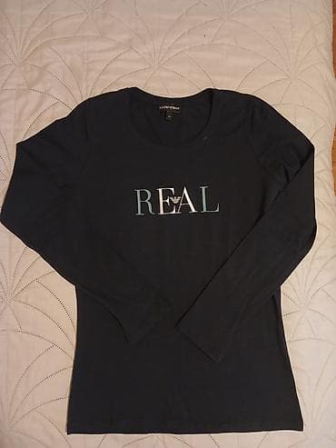 Emporio Armani majica dugih rukava – ženska - Model: klasična majica