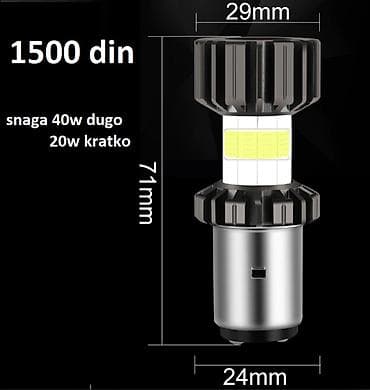 LED BA20D 12v i H4 za skuter LED sijalica za motocikl/skuter –