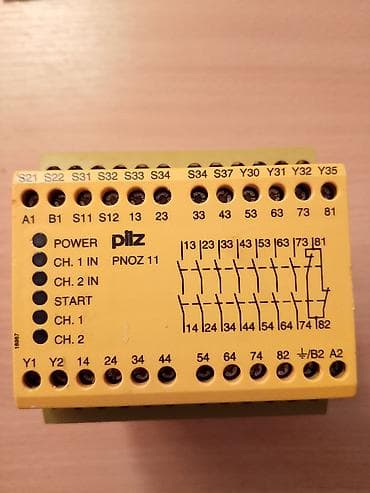 Pilz PNOZ 11 – sigurnosni rele za dvo-kanalno upravljanje, za delove