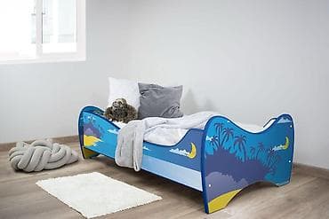 Dečiji krevet 160x80 cm sa dušekom od pene – Pirate - Dimenzije