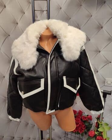 jakne od velura prodaja: One size, Sa postavom, Veštačko krzno — 3