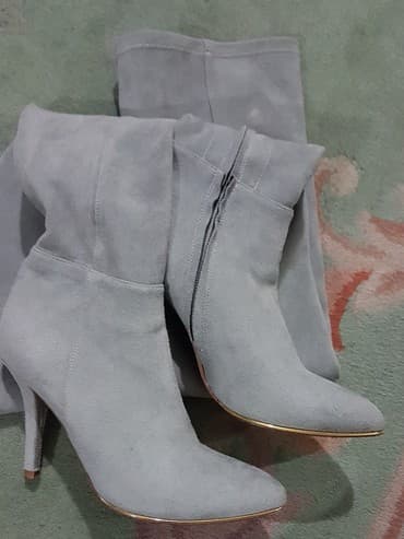bajkerske čizme: High boots, Alexander McQueen, 37 — 6
