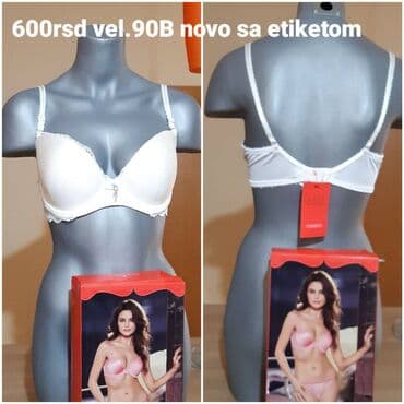 Brushalteri, Bralete: Ženski brushalteri – više modela i veličina 1) Belo podstavljeno