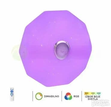 led lampe na punjenje: Plafonjera, bоја - Šareno, Novo — 5