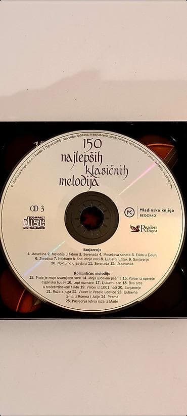 magični pingvini: ☆ Na prodaju 150 najlepših klasičnih melodija – komplet 6 CD sa — 6