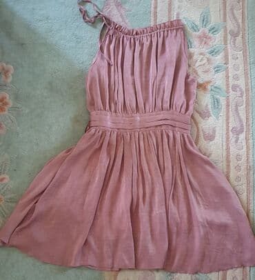 srebrna haljina kakve cipele: S (EU 36), color - Pink, With the straps — 3