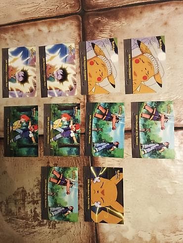 roda bazeni 2023: Pokemon kolekcionarske nalepnice/kartice – set tematskih kartica iz — 5