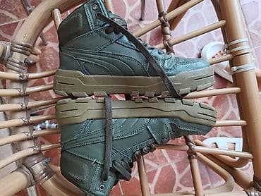 takko novi sad: Puma visoke patike – maslinasto zelene - Model: Puma 392214-03 — 7