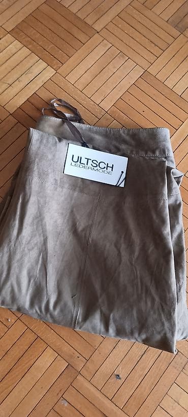 jakna od prevrnute koze: Ultsch Ledermode kožne pantalone - Materijal: Ziegen-Velour — 3