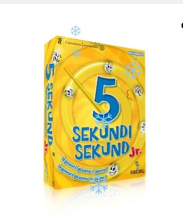 mini fudbal igracka: Drustvena igra - 5 Sekundi Junior za decu, DexyCo bykvalno nova, sa — 6