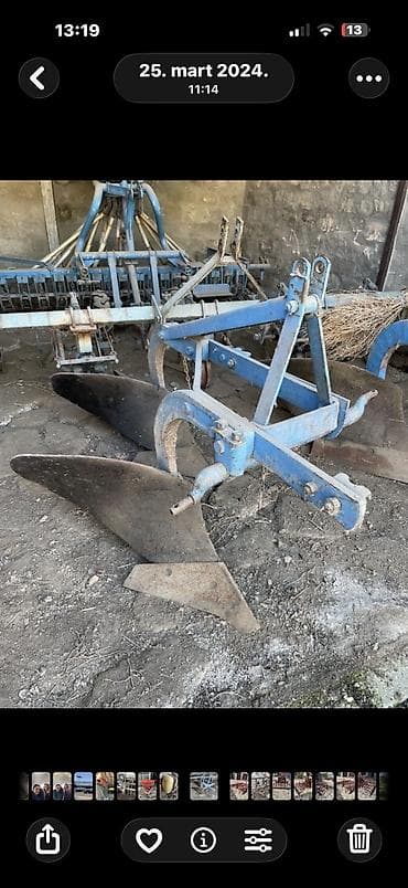 OLT dvobrazni plug Original boja- njegova prva Garaziran Nije