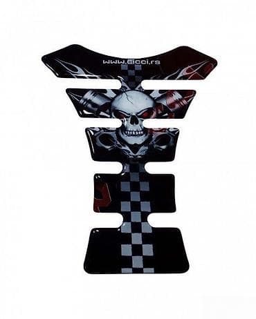 helanke s: SKELETOR - tank pad - 525 📌 Opis: Samolepljivi protektor za rezervoar — 1