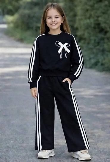 crop top za devojcice: Dečiji komplet trenerke – dukserica i donji deo Od 3 do 10 god - — 3