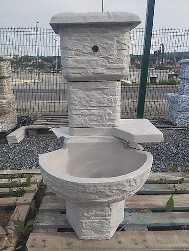 regulator za pec na drva: Betonska cesma — 1