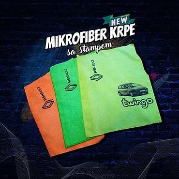 papucice za auto: Mirkofiber krpa za vozče Renault Twinga! Mikrofiber krpa za vozače i — 2