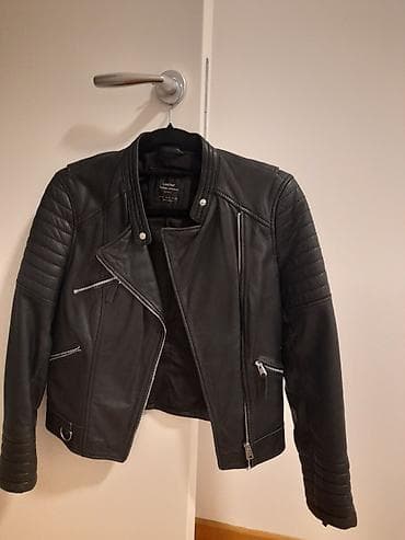 ZARA kožna jakna – Trafaluc outerwear (TRF) - Model: biker/rock stil