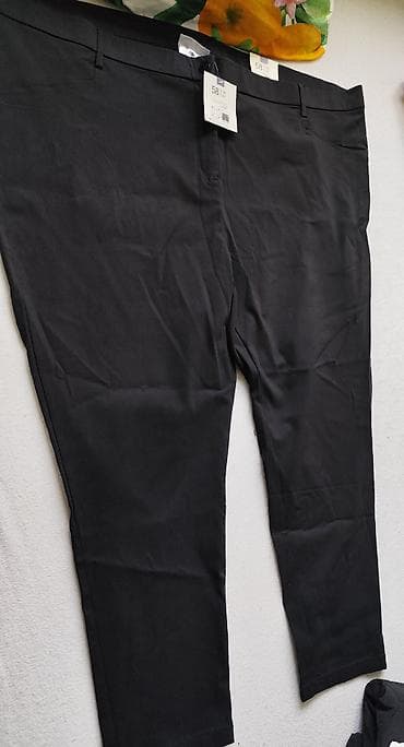 lidl pantalone: Ženske pantalone – plus size - Model: klasične crne pantalone ravnog — 8