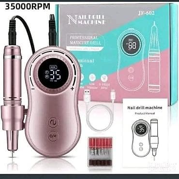 hijaluron pen: Profesionalna električna turpija za nokte JE-602 – 35.000 RPM - Snaga — 1