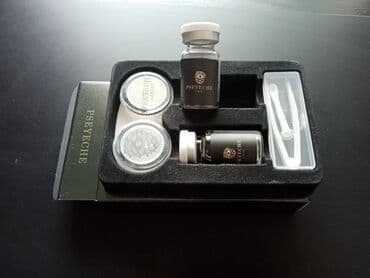 kozmetika i parfemi: Kontaktna sociva u boji 22mm Crna 1godisnja u-NOVO Black out sociva — 5