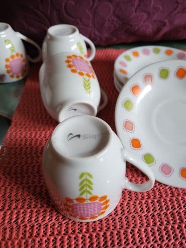soljice za espresso lavazza: Soljice nove sigma porcelan vintaz. Soljice porcelanske na jednoj — 9