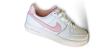 bele patike nike: Nike Air Force 1 patika – žensko izdanje sa pastelnim detaljima - — 1