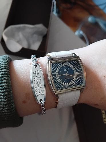 Naočare: Elegantni ženski set: kvarcni ručni sat + narukvica - Sat — 3