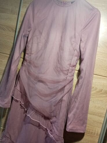 krzneni prsluci sa kapuljacom: XL (EU 42), color - Lilac, Evening, Long sleeves — 2