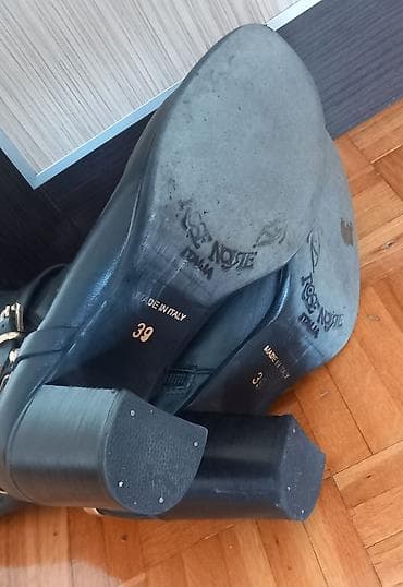 crne nike papuce: Čizme, 39, bоја - Crna — 2