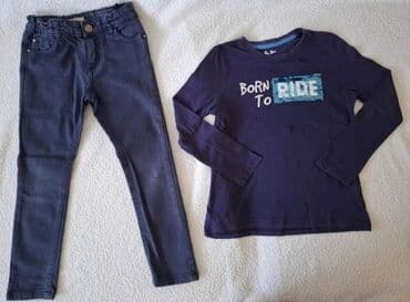 heklane haljinice za djevojčice: Bundle: Sweatshirts, Jeans, T-shirts, For boys, age: 5-6 years — 3