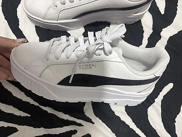 Puma ženske patike – bele sa crnim Puma POTPUNO NOVE NIKAD NOSENE - na lalafo.rs Puma ženske patike – bele sa crnim Puma POTPUNO NOVE NIKAD NOSENE -