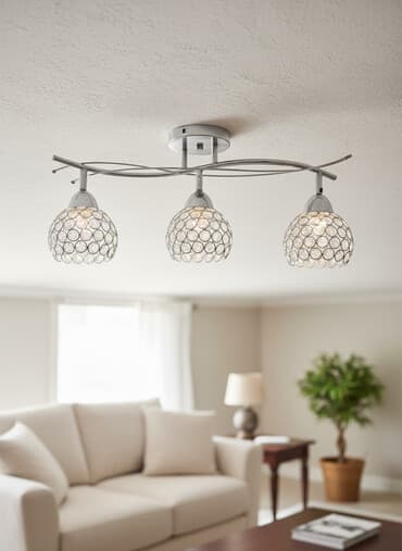 Chandelier, color - Grey, Used at lalafo.rs Chandelier, color - Grey, Used