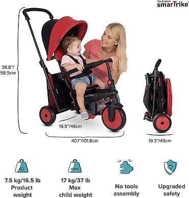 replay torbe na rame: SMART TRIKE TRICIKL STR3 PLUS – CRVENI (Šifra proizvoda: 5021533-80) — 6