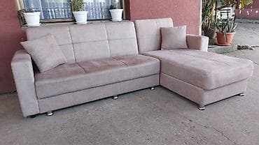 stolovi 2 u 1: Na prodaju dve ugaone garniture manja je 200*150 veca 250*180 i ima — 3