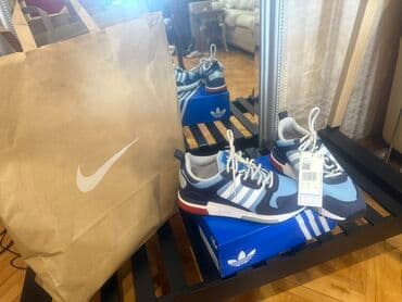 Patike: Adidas Originals ZX 700 HD J (GS) – Team Light Blue/White - Model — 2